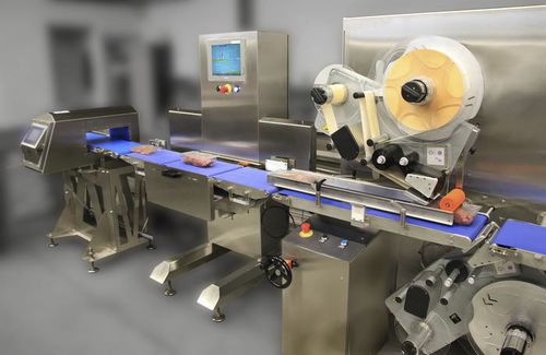 Automatische Etikettiermaschine - Fine-Spect - für Verpackung / für Kisten / für die Verpackungsindustrie