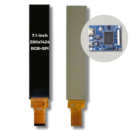 TFT-Displaymodul - TTG071BVV-01 - TAILOR PIXELS TECHNOLOGY CO., LTD. - IPS / 280 × 1424 / 7,1"