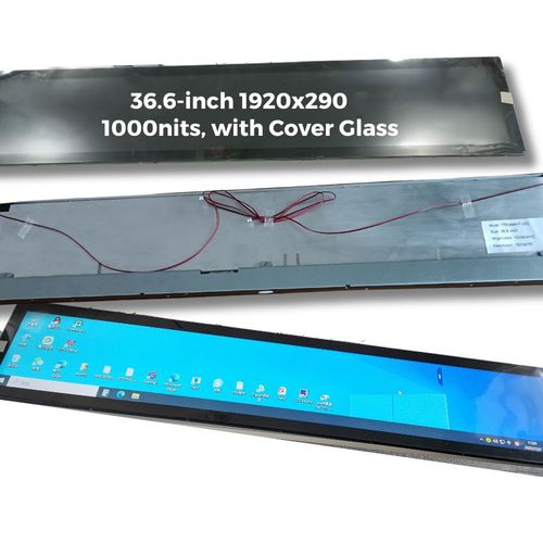 IPS-Anzeigetafel - TTR366AHT-02G - TAILOR PIXELS TECHNOLOGY CO., LTD. - Farb / 1920 × 290 / 36,6"