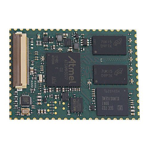Computer-on-Modul / ARM Cortex-A5 - emSTAMP-Helium - emtrion GmbH - ATMEL / USB 2.0 / Ethernet