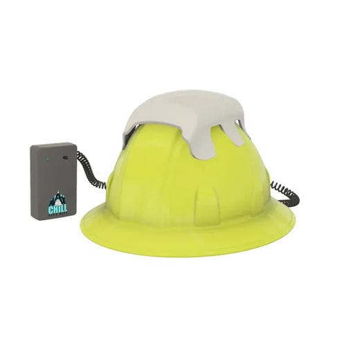 Baustellenhelm - PY-YEL01-HP24130CH - Cooler Heads Will Prevail - Polyethylen / HDPE / gelb