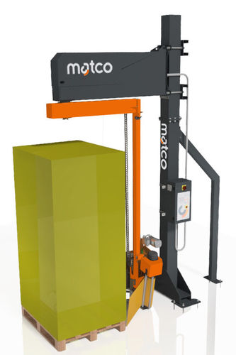 Stretchwickler mit Dreharm - Matco A800 - Matco International - halbautomatisch / Paletten / mit Stretchfolie