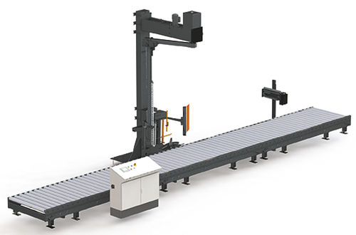Stretchwickler mit Dreharm - Matco ALC12 - Matco International - vollautomatisch / Paletten / mit Förderer