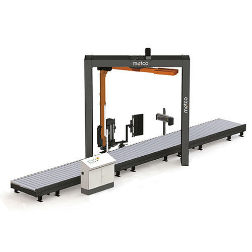 Stretchwickler mit Dreharm - Matco ALC45 - Matco International - vollautomatisch / Paletten / für die Lebensmittel- und Getränkeindustrie