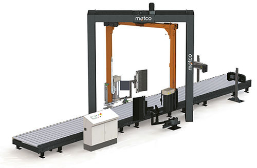 Stretchwickler mit Doppeldreharm - Matco ALC33 TWIN - Matco International - vollautomatisch / Paletten / mit Förderer