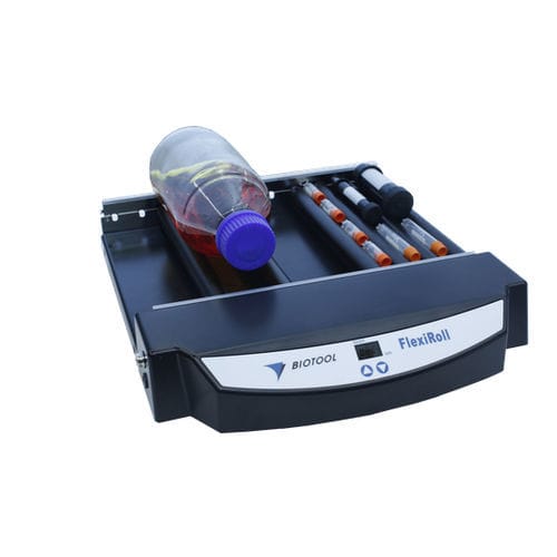 Rollen-Laborschüttler - FlexiRoll - Biotool Swiss AG - digital / Phiole / für Probenröhrchen