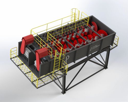 Wasser-Waschanlage - PROWASH-B series - PRODEV MACHİNE - Prozess / Paletten
