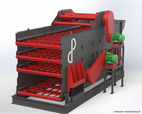 Vibrationstrichter - PROSCREEN-H series - PRODEV MACHİNE - horizontal
