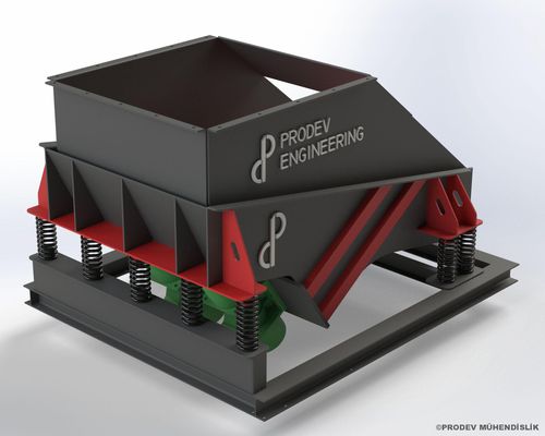 Vibrationsbeschicker - PROFEED-V series - PRODEV MACHİNE - für Schüttgut / kontinuierlich