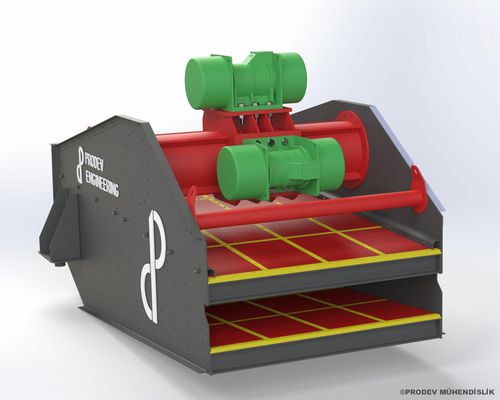 Vibrationstrichter - PROWASH-S series - PRODEV MACHİNE - Trockenlegung / Sand