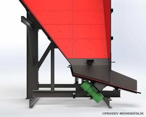 Vibrationstrichter - PRODEV MACHİNE - Sand / mit Speiser