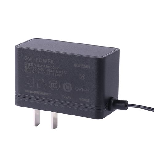 Steckernetzteil - GW18W series - Shenzhen K-TECH Technology Co., Ltd. - AC/DC / mit Kurzschluss-Schutz / mit Überstromschutz