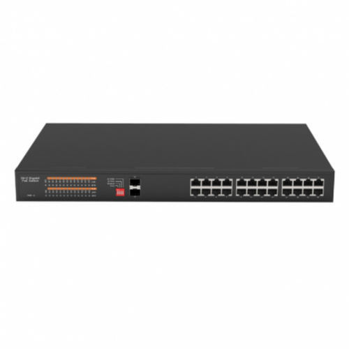 Ethernet-Switch / unmanaged - FR-5A3216P - Fiberroad Technology - 10/100BaseT(X) / 24 PoE-Ports / Gigabit