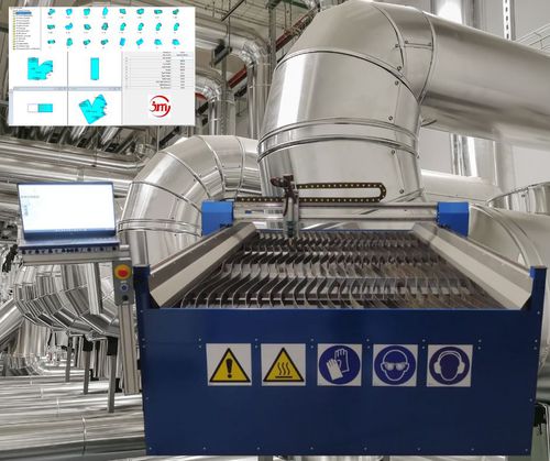 Plasmaschneidemaschine - Fast HVAC - JMSCOLPITORI - für Metall / für Aluminiumfolie / für Blech