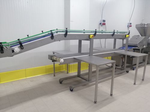 Fördersystem für die Lebensmittel- und Getränkeindustrie - BESATECH Food Processing Machines - für Lebensmittel / für Lebensmittel / für Fleisch