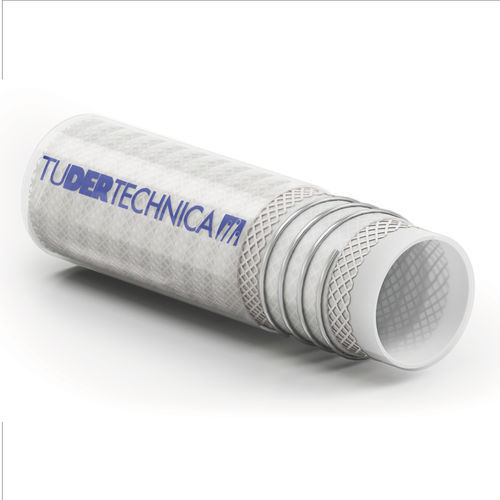 Schlauch für Lebensmittel - TUSIL® BRIGHT PREMIUM - TUDERTECHNICA - TUBIGOMMA DEREGIBUS SRL - für Chemikalien / Silikon / Ansaug