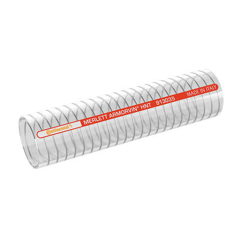 Schlauch für Lebensmittel - 913035 - MERLETT - galvanisiertem Stahl / PVC / Verdrängung