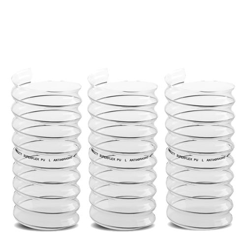 Schlauch für Chemikalien - 913025 - MERLETT - Staub / für Schleifmittel / galvanisiertem Stahl