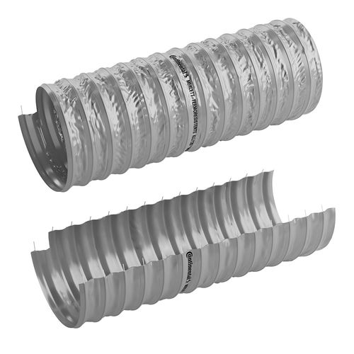 Schlauch für Heißluft - 913068 - MERLETT - galvanisiertem Stahl / PVC / Polyester