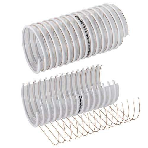Schlauch für Lebensmittel - 911196 - MERLETT - für Schleifmittel / Polyester / Polyethylen (PE)