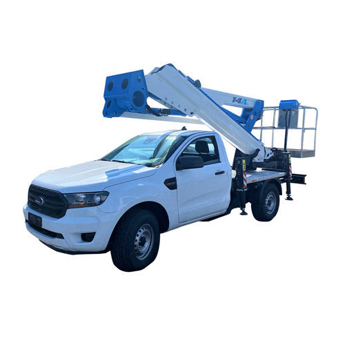 LKW-montierte Gelenkarbeitsbühne - ForSte 14A - Socageworld - elektrisch / hydraulisch / Innen- und Außenbereich