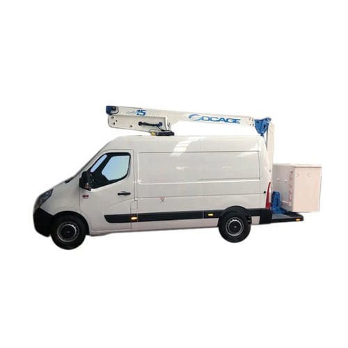 Teleskoparbeitsbühne auf Transporter - ForSte 15VTJ - Socageworld - hydraulisch / elektrisch / Innen- und Außenbereich