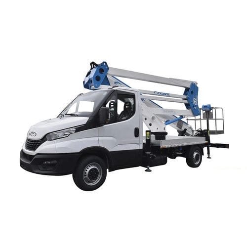 LKW-montierte Gelenkarbeitsbühne - ForSte 20D SPEED - Socageworld - elektrisch / hydraulisch / für Außenbereich