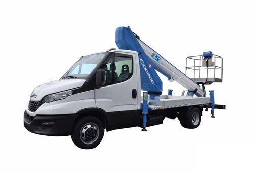 LKW-montierte Teleskoparbeitsbühne - forSte 15T SPEED - Socageworld - hydraulisch / elektrisch / für Außenbereich