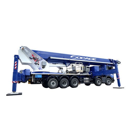 LKW-montierte Teleskoparbeitsbühne - ForSte 100TJJ - Socageworld - hydraulisch / für Außenbereich