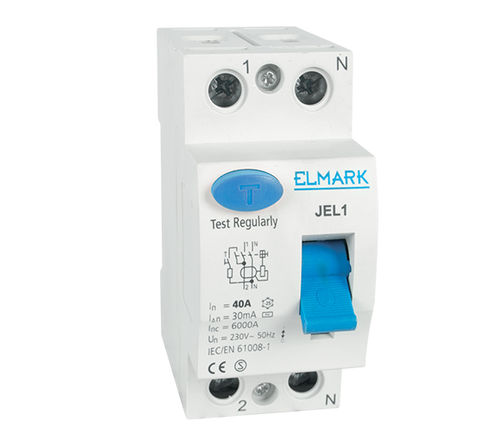 Fehlerstromschutzschalter für Reststrom - 40221 - Elmark - Fehlerstrom / manuell / automatisch