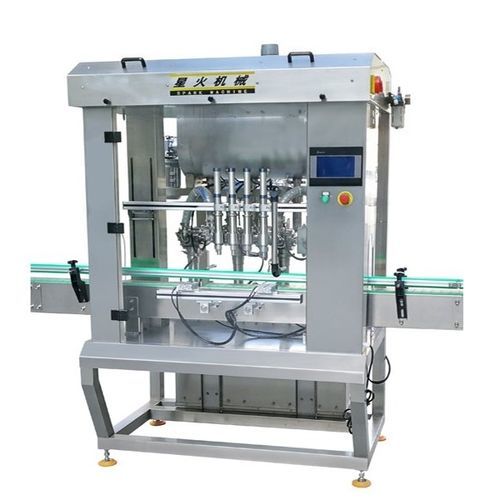 4-Kopf-Abfüllmaschine - XH-600P - Spark Packaging Machines - automatisch / für Flaschen / Dosen