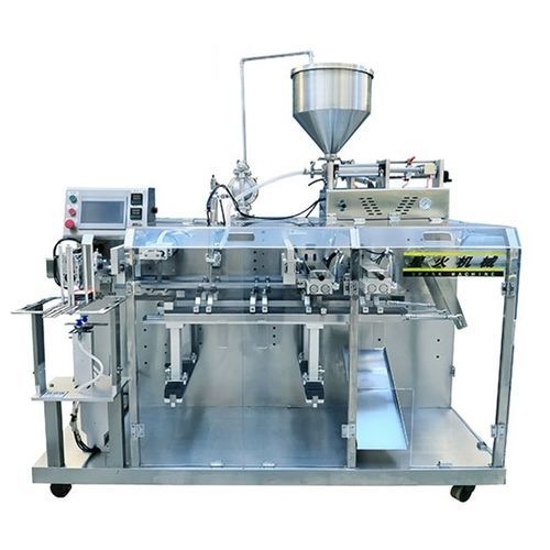Automatische Abfüllmaschine mit Traysealer - FS-600 - Spark Packaging Machines - Thermo / für Beutel / für Flüssigkeiten