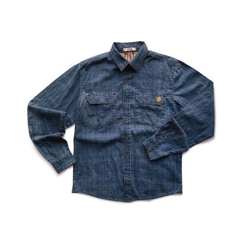 Baumwolle-Hemd - CAMP - DIKE - Arbeit / abriebfest / Denim