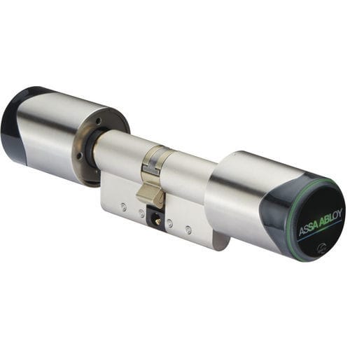 Elektronisches Schloss - C100 EURO double  - effeff - Vitrin / Edelstahl / Sicherheit