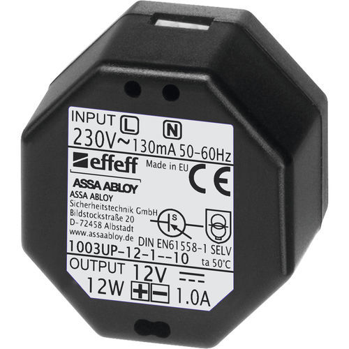 Stromversorgung für DIN-Schiene - 1003 - effeff - AC/DC / Einfachausgang / einphasig
