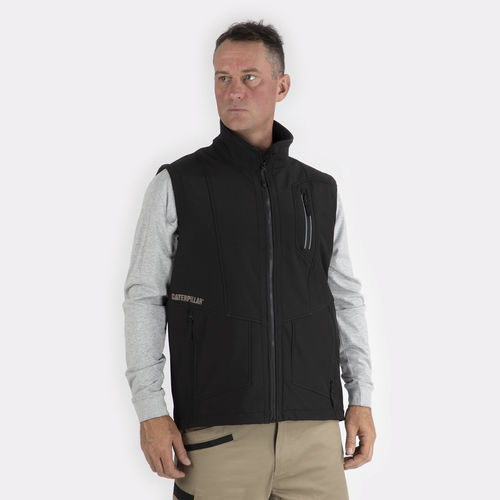 Arbeitsweste - 1320049 - Caterpillar workwear - Stoff / Netz / schale