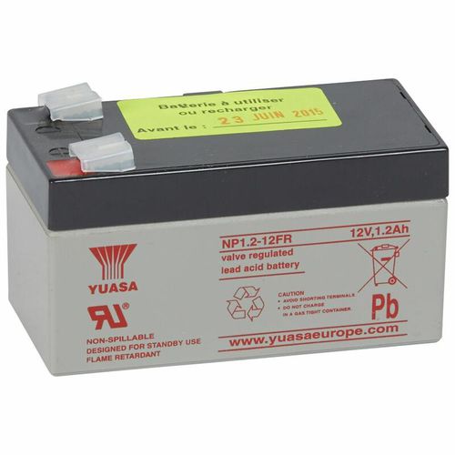 Bleibatterie - 0 407 47 - Legrand - Block / 12 V / mit Außengewinde
