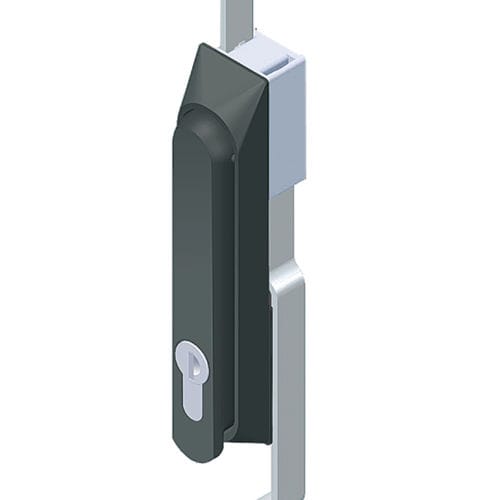 Schloss mit versenkbarem Griff - 1101-2P01-NC - Wenzhou Yeeka Lock Technology Co., Ltd. - mit Schlüssel / Nocken / mit Griff