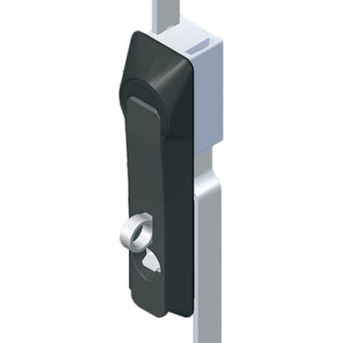 Schloss mit versenkbarem Griff - 1103-2001-10-P  - Wenzhou Yeeka Lock Technology Co., Ltd. - Nocken / mit Schlüssel / mit Griff