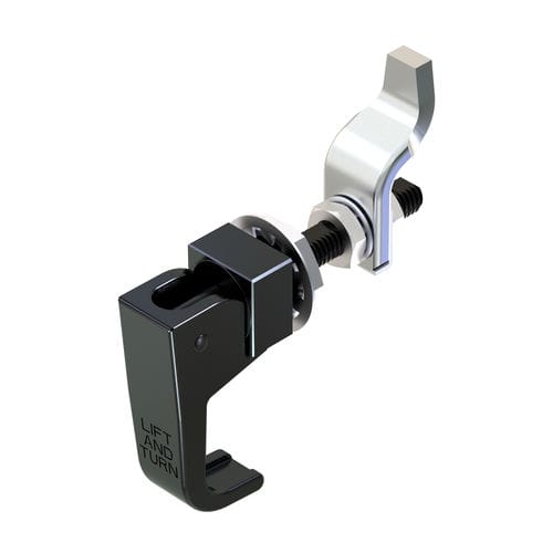 Kompressionsverschluss - 1258-02-130 - Wenzhou Yeeka Lock Technology Co., Ltd. - absperrbar / Schlüssel / Zink