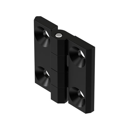 Zinklegierungsscharnier - 2101-400-10  - Wenzhou Yeeka Lock Technology Co., Ltd. - Einschraub / Chrom / thermolackiert