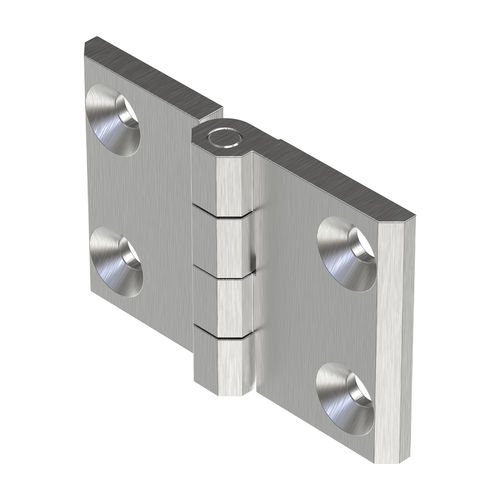 Zinklegierungsscharnier - 2101-576-10  - Wenzhou Yeeka Lock Technology Co., Ltd. - Einschraub / Chrom / thermolackiert