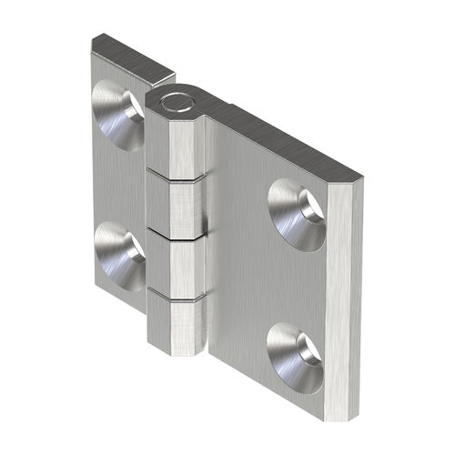 Flacher Scharnier - 2101-563-10  - Wenzhou Yeeka Lock Technology Co., Ltd. - Edelstahl / Stahl / Zink