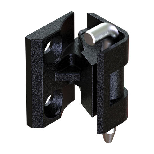 Flacher Scharnier - 2306-15-20  - Wenzhou Yeeka Lock Technology Co., Ltd. - Zink / Chrom / Tür