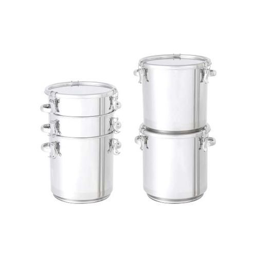 Speicherbehälter - TP-CTH-STA series - MONOVATE Co., Ltd. - für Flüssigkeiten / Edelstahl / zylinderförmig