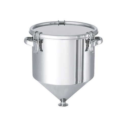 Speicherbehälter - HT-CTH series - MONOVATE Co., Ltd. - Verdrängung / Edelstahl / Trichter