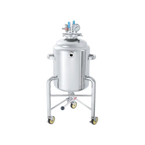 Speichertank - PCN-J-L-UT series - MONOVATE Co., Ltd. - für Flüssigkeiten / Edelstahl / Druck
