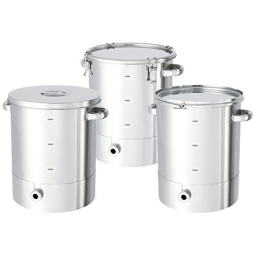 Speicherbehälter - KTT-M series - MONOVATE Co., Ltd. - Verdrängung / für Flüssigkeiten / Edelstahl
