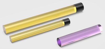 Neodym-dotierter Yttrium-Orthovanadat Nd YYVO4 Kristall - United Photonics Technology - Nd:YAG / diffusionsgebunden / für Laser