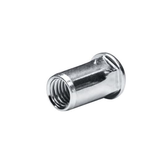 Halb hexagonale Mutter - 7550410200-74 - Goebel Group - Blindniet / Edelstahl / Flachkopf
